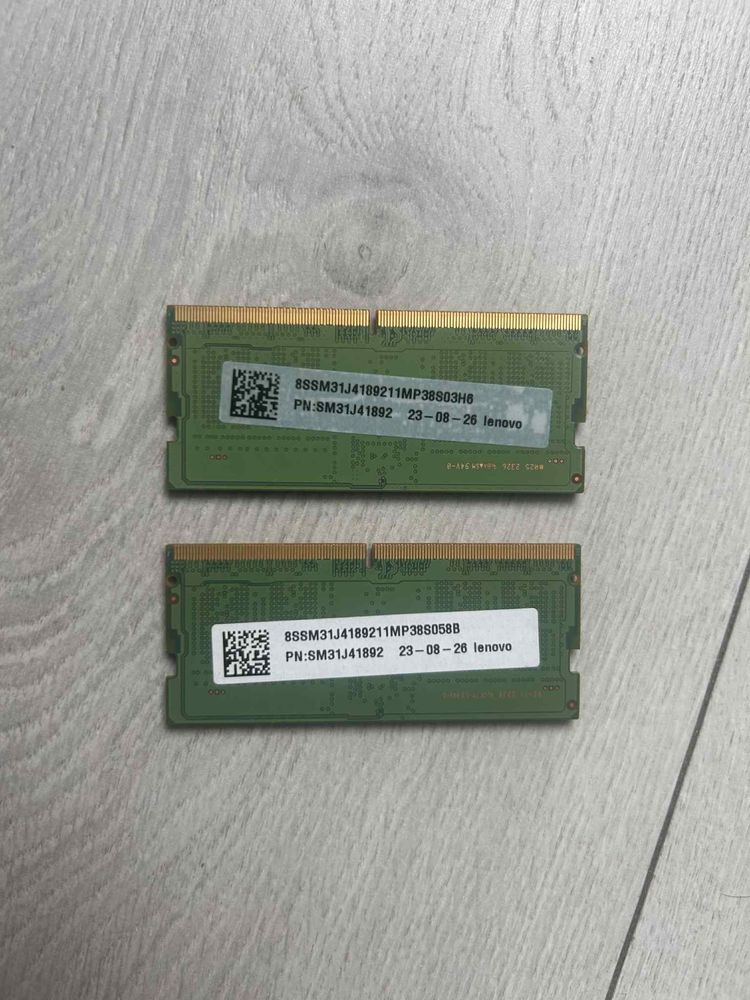 Pamięć RAM do laptopa DDR5 4800mhz 2x8Gb NOWE