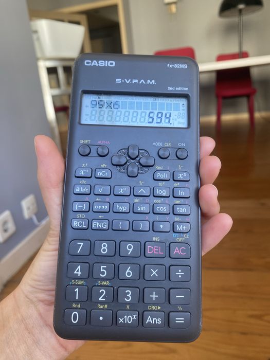 Calculadora Casio fx 82 MS 2nd edition