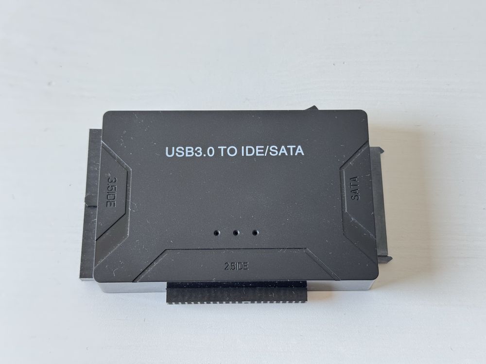 Adapter IDE/SATA 2.5”/3.5” HDD/SSD na USB 3.0