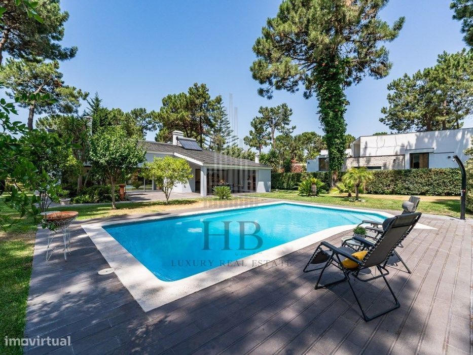Moradia T4 Térrea de Luxo com Piscina e Jardim | Herdade da Aroeira
