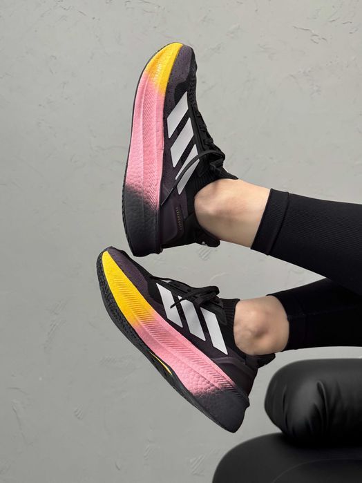 Кросівки Adidas Ultraboost 5X Black/Pink premium