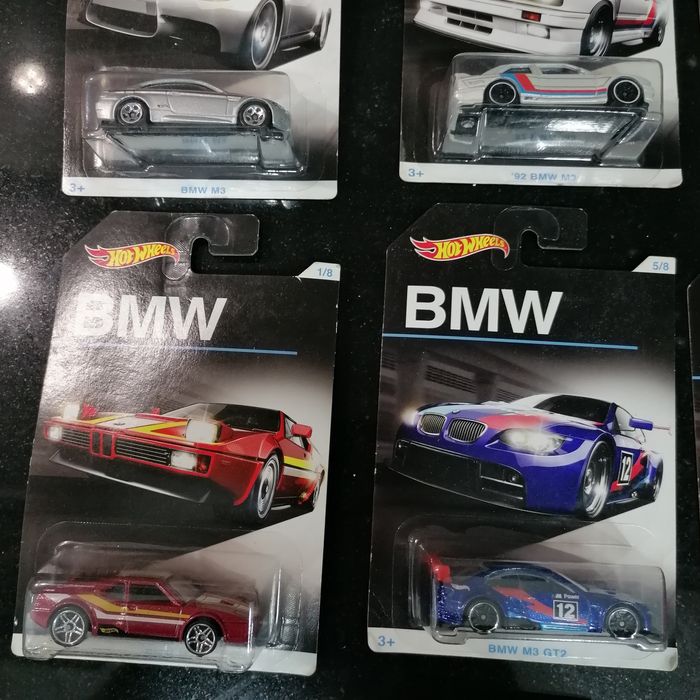 Hot wheels BMW colecção completa 8/8 2015