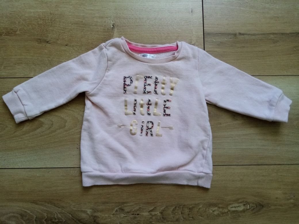 Bluza pudrowy róż rozm. 80