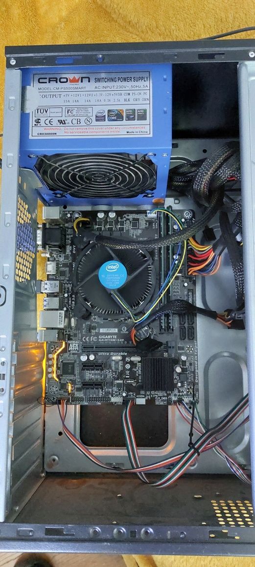 Core i5-6400, 3100mhz, ddr4 16gb, ssd 240gb