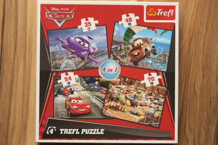 Puzzle Cars 35, 48, 54, 70 elementów