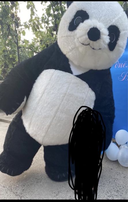 Надувний костюм панди