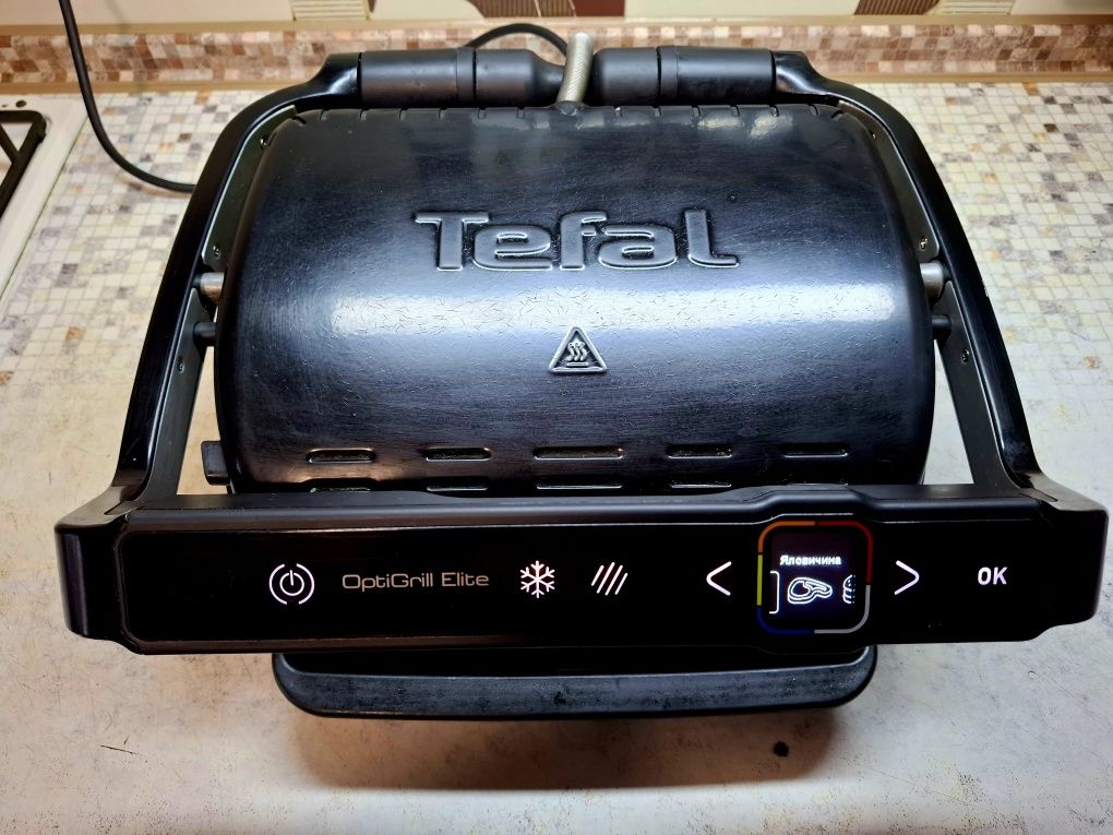Гриль Tefal OptiGrill Elite