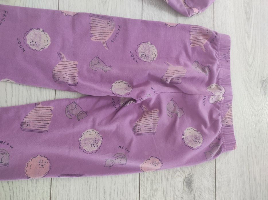 Dres komplet dla dziewczynki 128/134 Sinsay kotki.