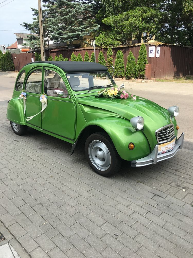 Samochód do ślubu CITROEN 2CV