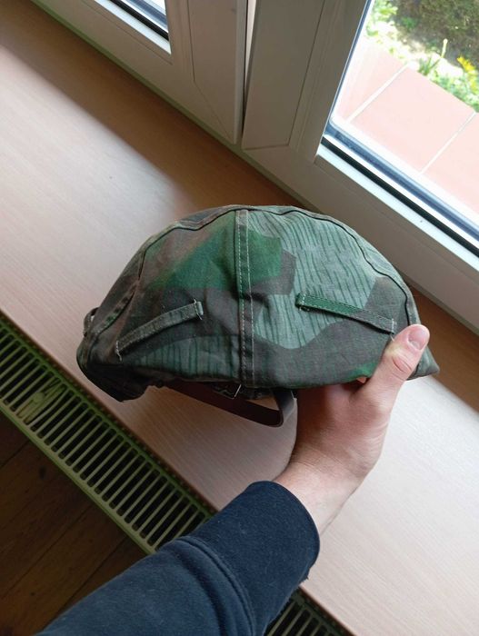 pokrowiec na Stahlhelm splittertarn Wermacht werhmacht niemcy