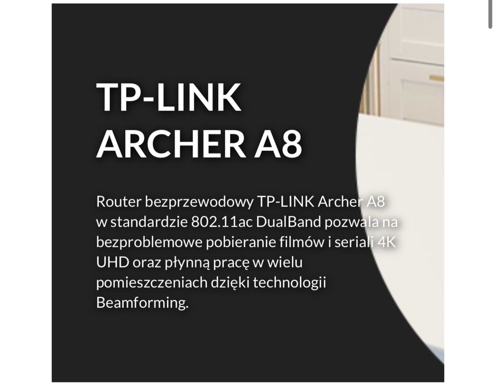 Router TP-LINK Archer 8