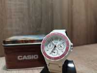 Zegarek Damski Casio LRW-250H-4AV Biało-Różowy