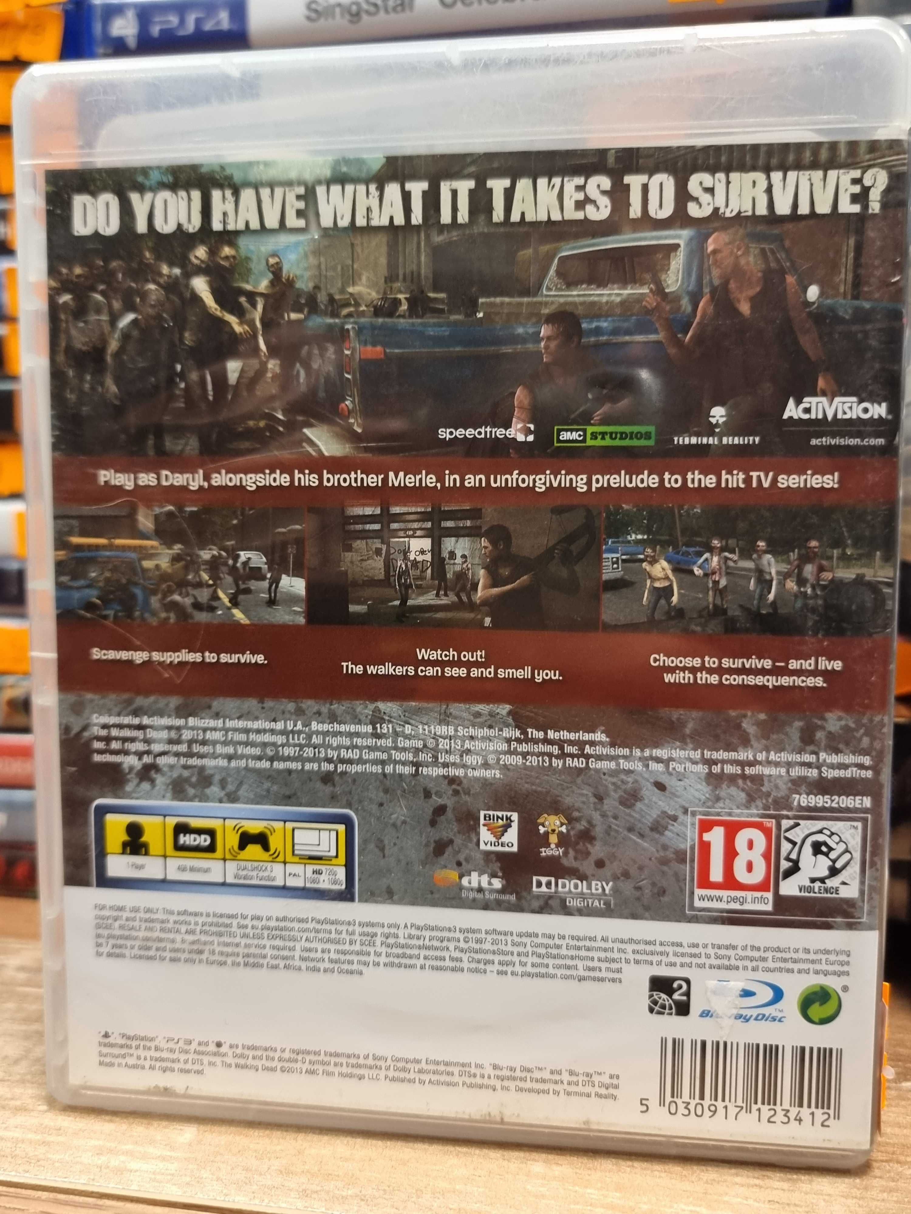 The Walking Dead: Survival Instinct PS3 Sklep Wysyłka Wymiana