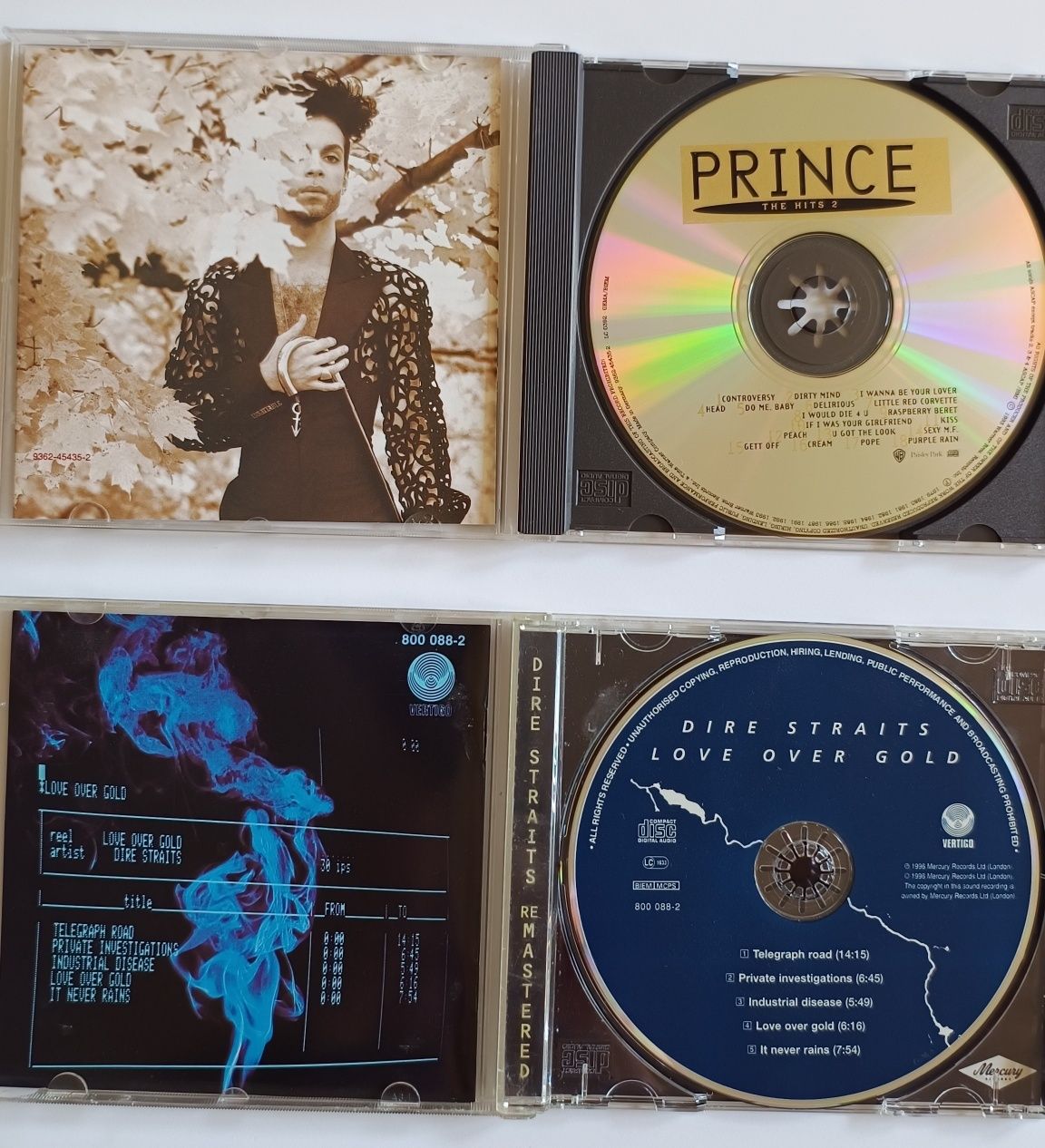 Prince i Dire Straits stare CD