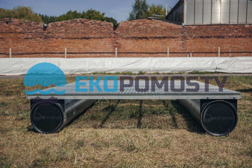 OD RĘKI - Pomost pływający, platforma pływająca 3x2,4m - 7,2mkw