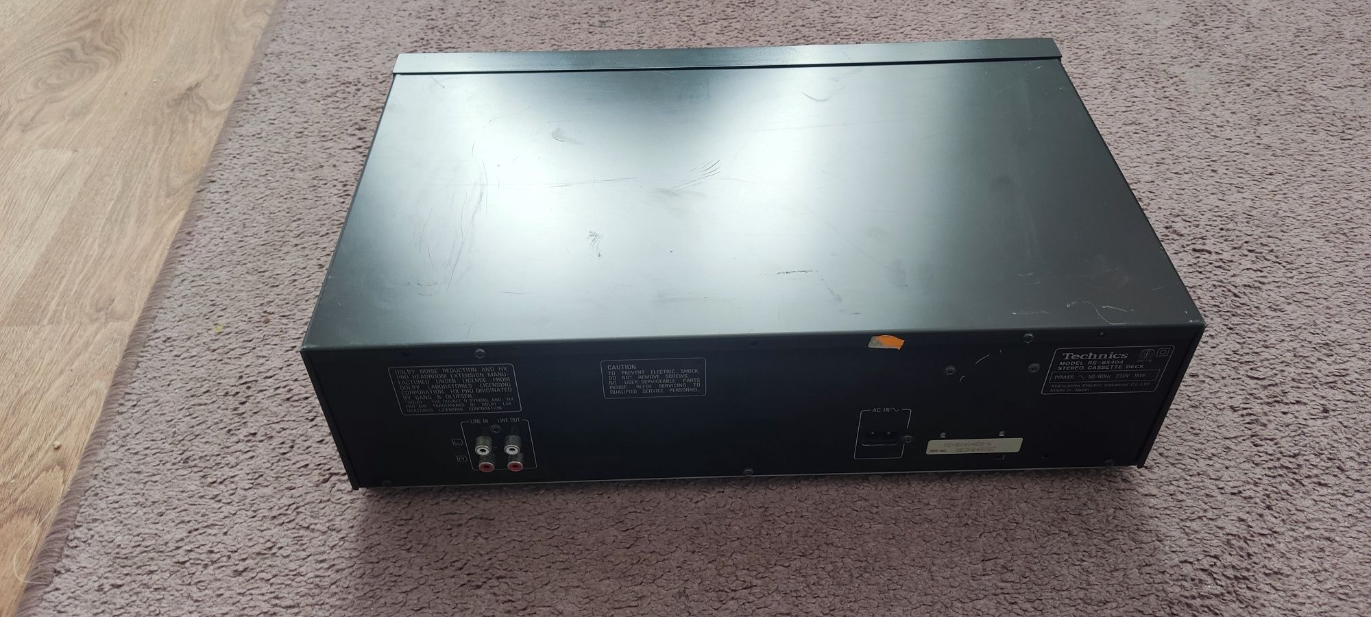 Technics RS BX 404 magnetofon deck