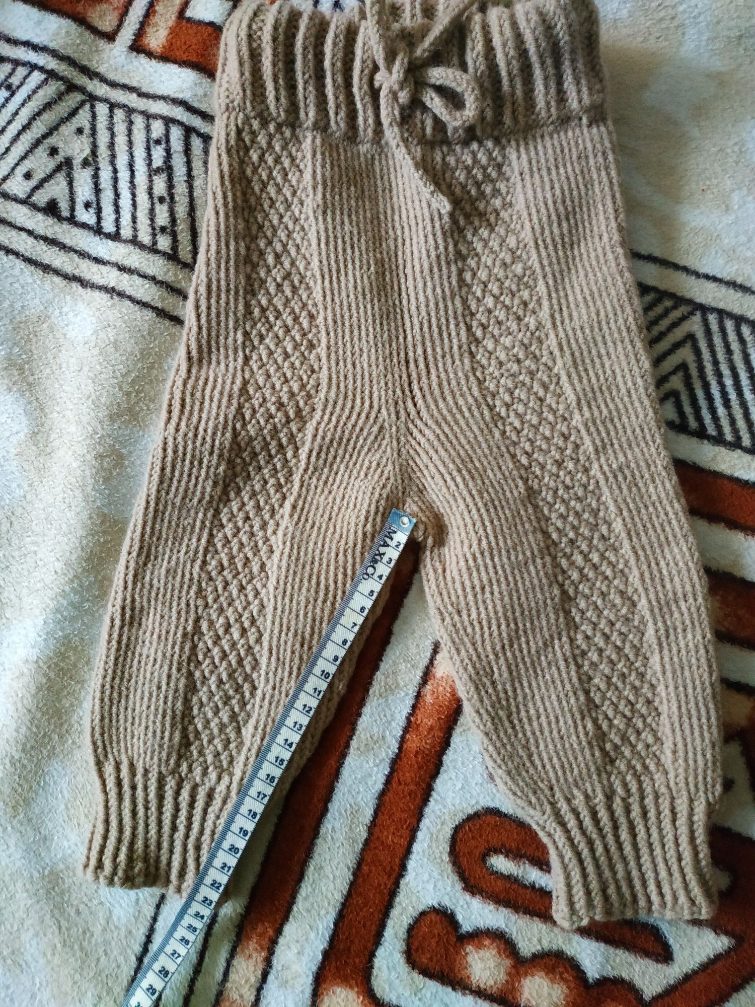 Вязаные штанишки (на 1.5-2 года)