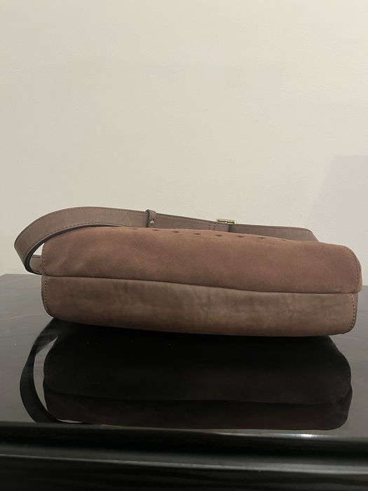 Mala Pourchet em pele castanha