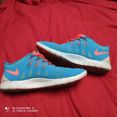 Кроссовки для бега Nike FREE Run 5.0  Lagoon Blue/White [642198-406]