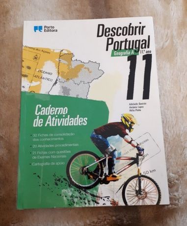Caderno de atividades/apoio Descobrir Portugal da Porto Editora - NOVO