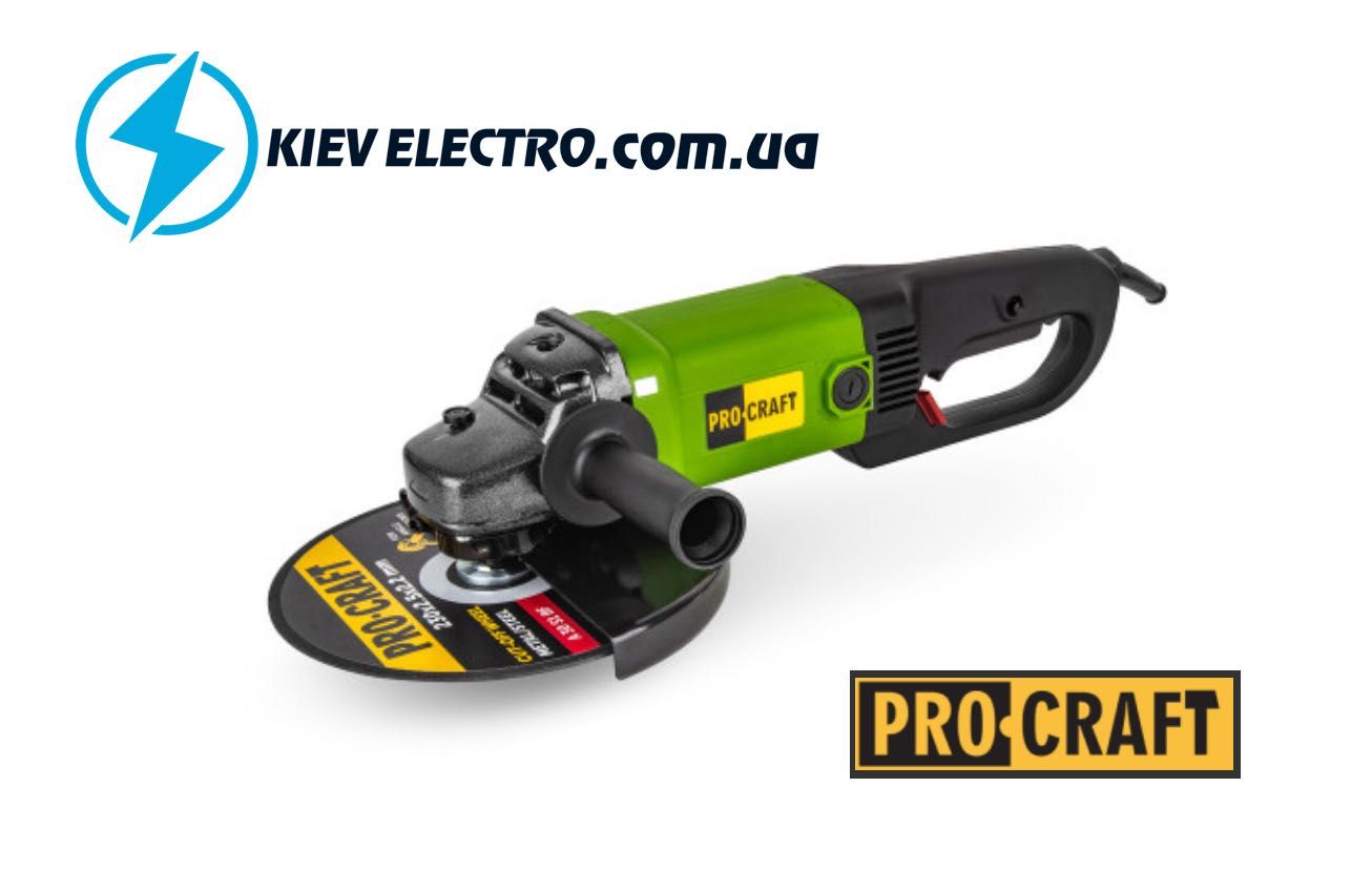 Болгарка УШМ Procraft PW2300 230 мм / 2300ват Поворотная ручка ! ТОП !