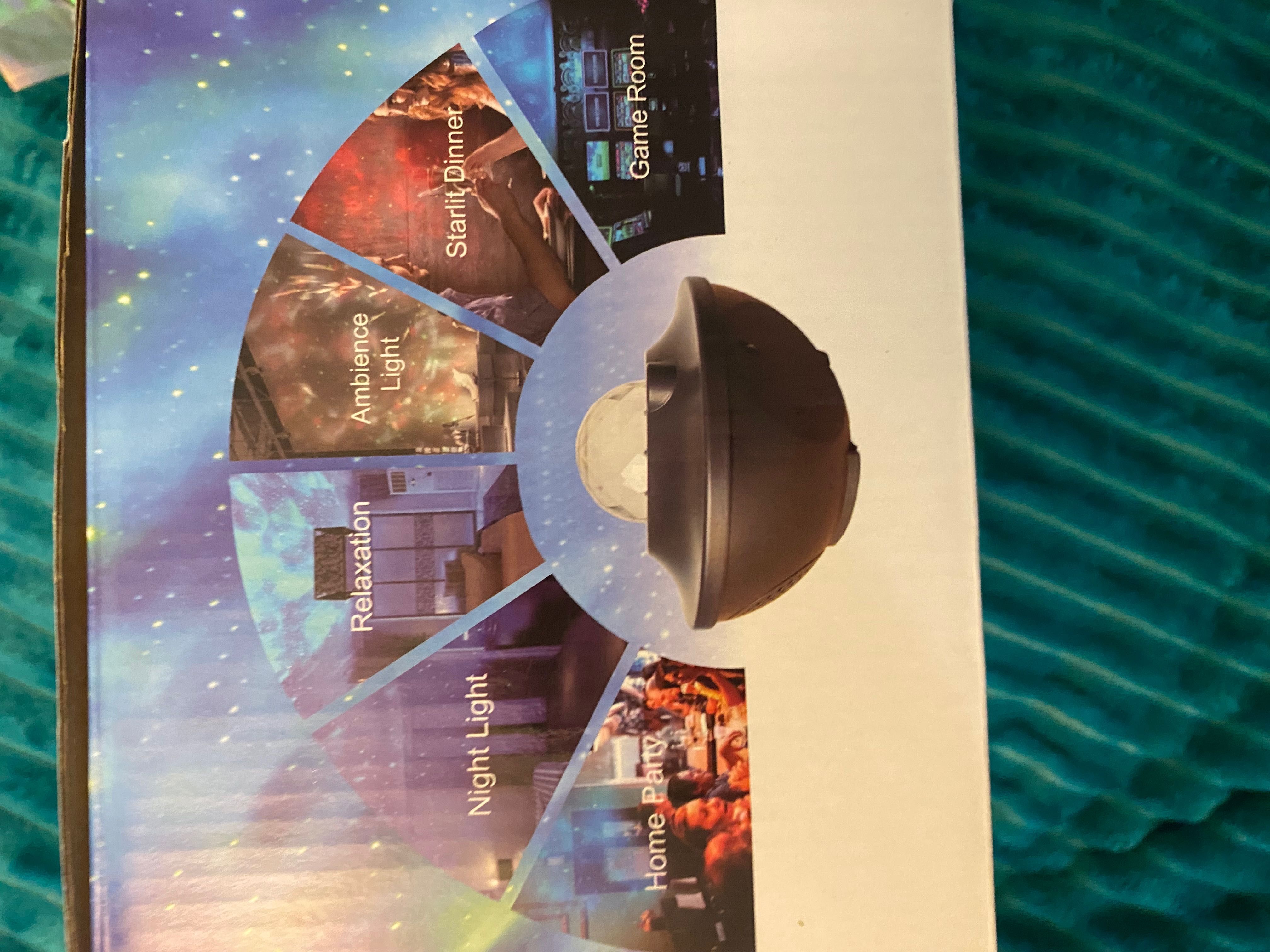 Projektor Gwiazd Star Lampka Nocna Led Usb Rzutnik Lampka Nocna Star