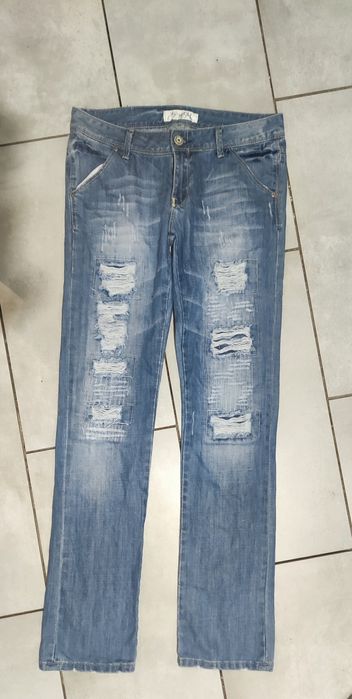 Spodnie jeansowe damskie