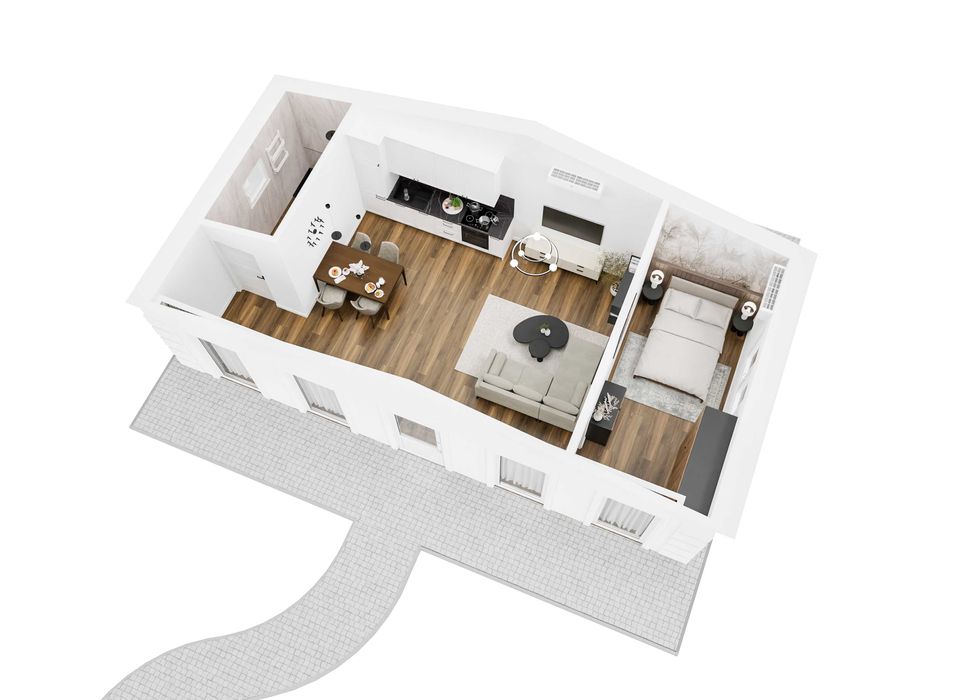 Dom mobilny szkieletowy całoroczny