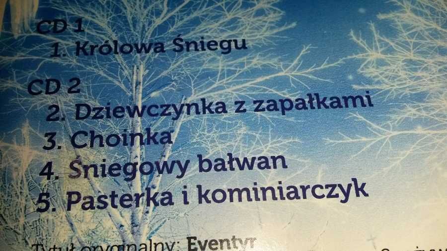 Baśnie Andersena Królowa Śniegu Dziewczynka z zapałkami  audiobook