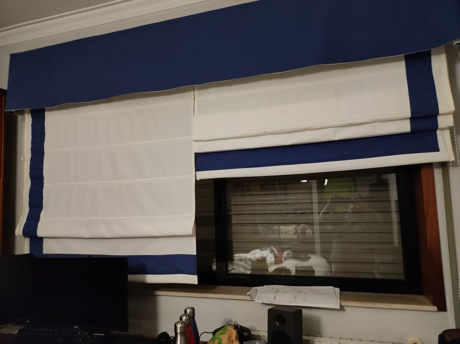 Romanete com sanefa em madeira_medidas 215*145