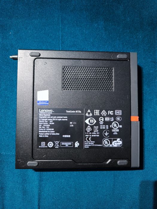 MiniPc Minikomputer Lenovo Tiny m720q i3-8300 Ram 32GB 256 M2