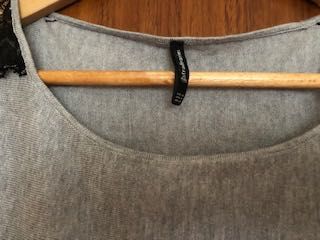 Camisola cinza stradivarius