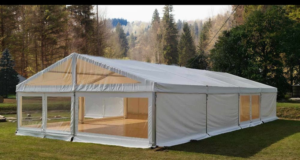 Wynajem hal namiotowych, stołów, krzeseł, zestawów biesiadnych