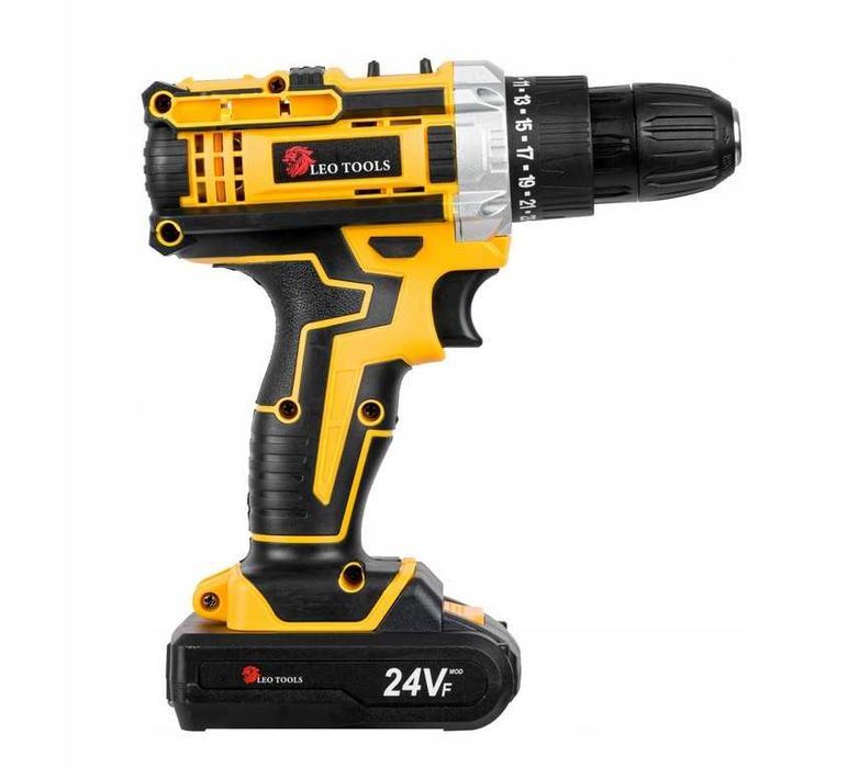 24 V MOCNA Wkrętarko-Wkrętarka LEO TOOLS Akumulatorowa Gwarancja Nowa