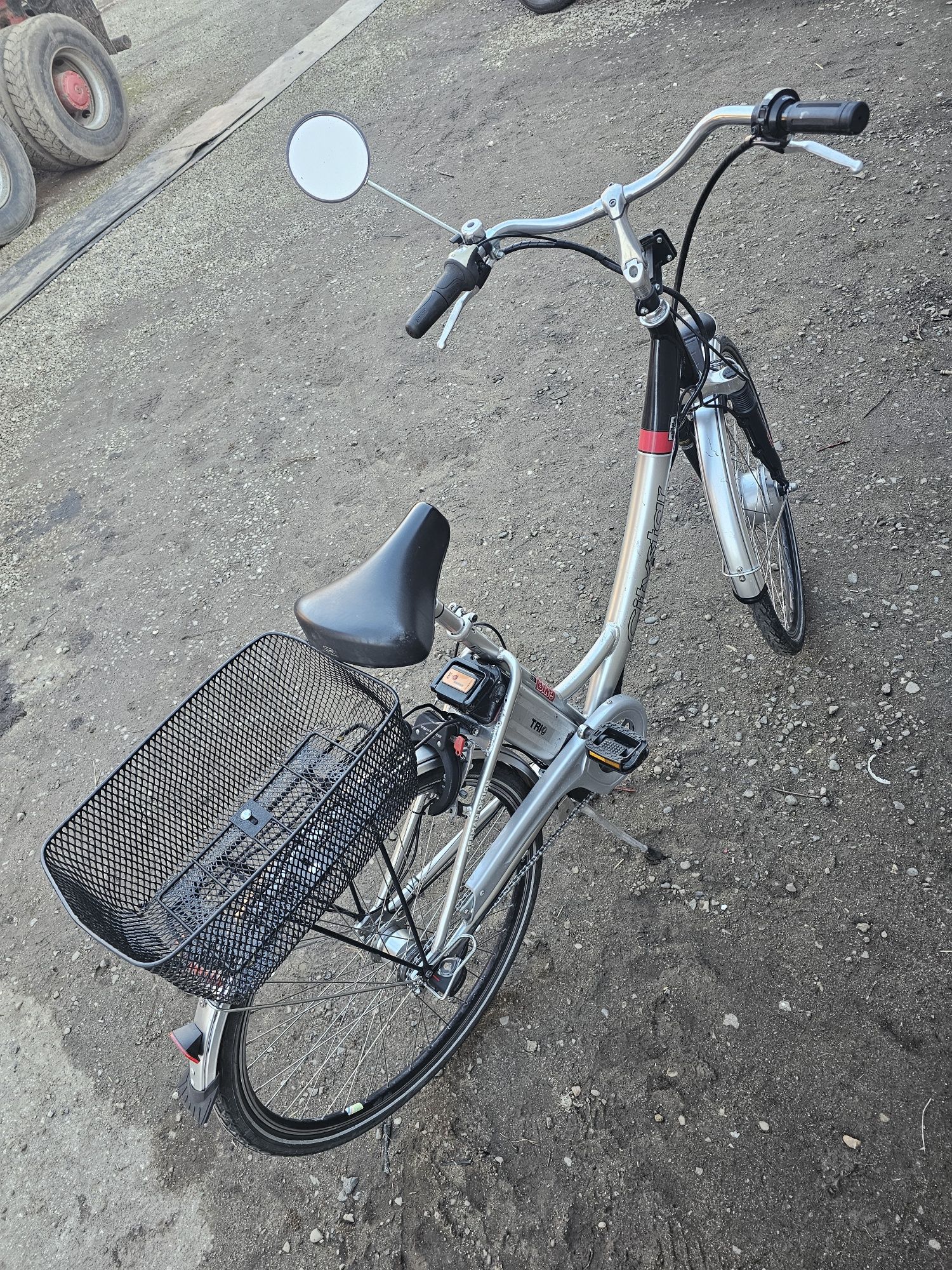 Rower elektryczny Citystar aluminium.