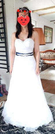 Suknia ślubna  biała