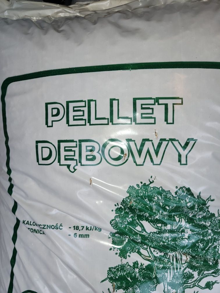 Pellet dębowy certyfikat ,  6mm