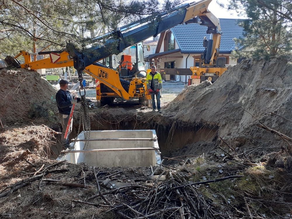 Szamba Betonowe ŁOMŻA, Zbiorniki z wykopem, SZAMBO, Zbiornik betonowy