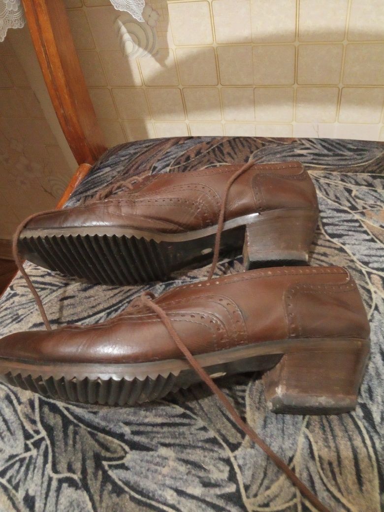 Belmondo кожаные туфли лоферы Италия закрытые туфли на шнурке размер36