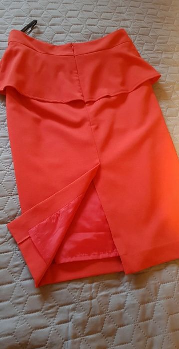 Elegancka,nowa spódnica z baskinką,XS/S