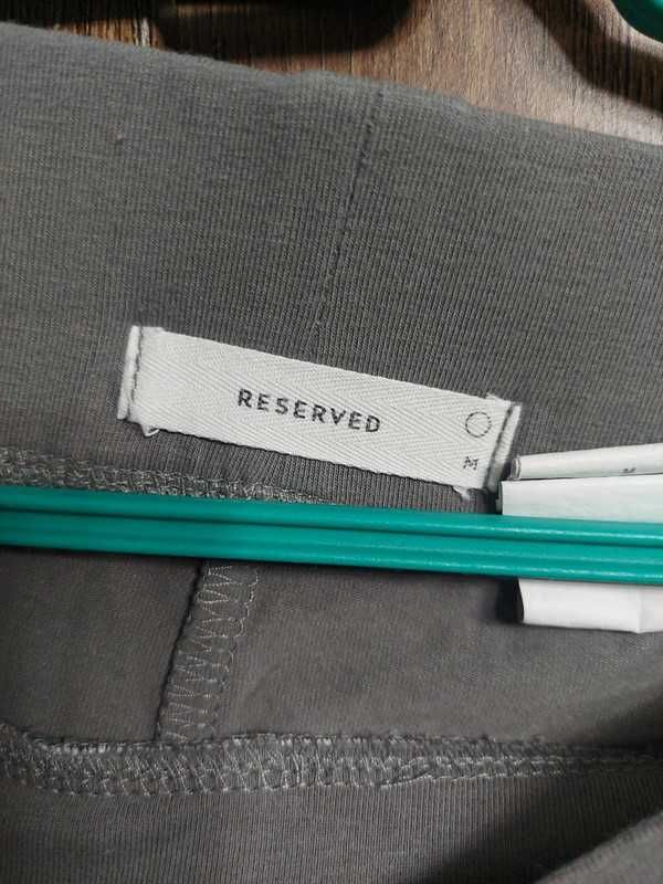 Bawełniane szare legginsy Reserved M L