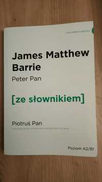 Książka Piotruś Pan ze słownikiem angielsko-polskim