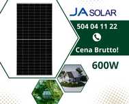 Panele Fotowoltaiczne 600W Ja Solar JAM72D40-600/LB_SF | Fotowoltaika