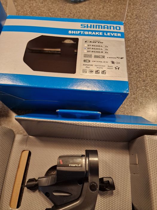 Grupa CLARIS R2000 3x8 NOWA. Klamkomanetki na prostą kierownicę!