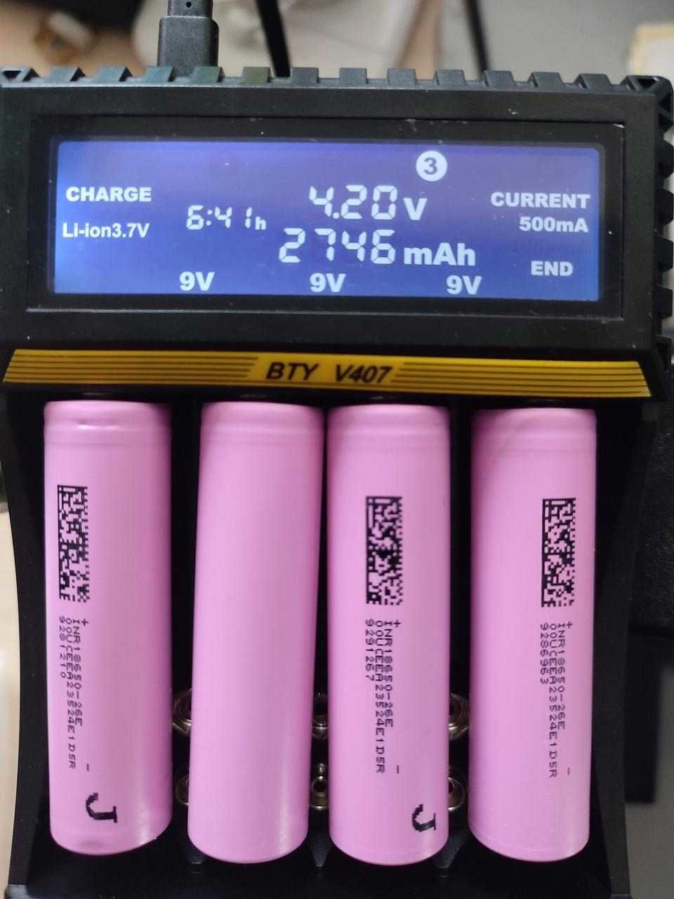 Акумулятор EVE 18650 35V  lifepo4 32700 Lishen 21700 Зарядні пристрої