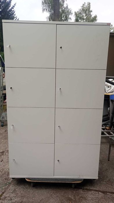 Locker 8 skrytek szafka na dokumenty lockery do biur domu szkoły