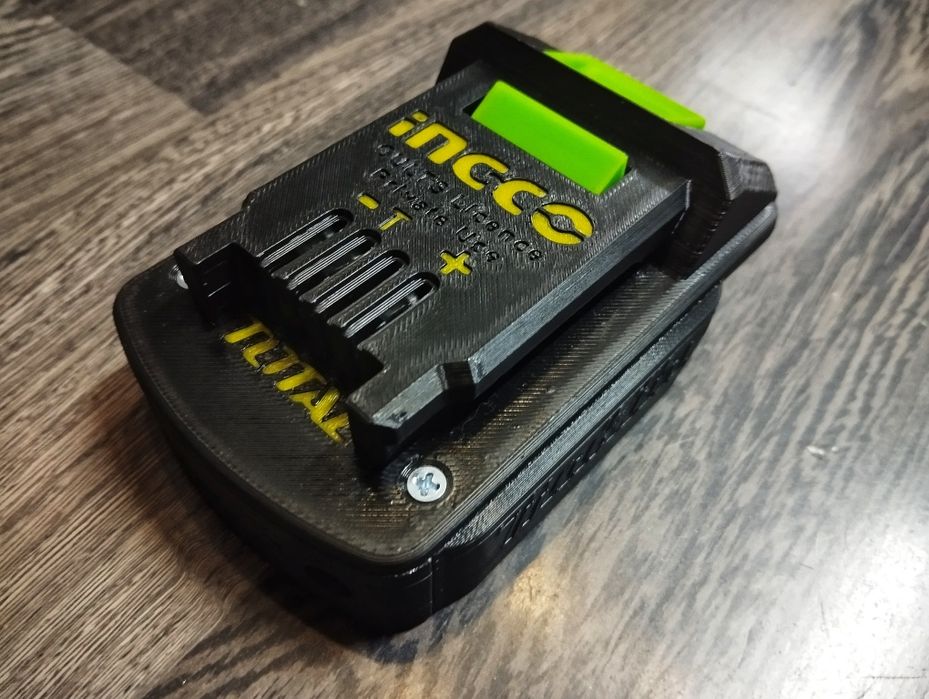 Адаптер перехідник акумулятор Makita на інструмент Ingco Total Emtop
