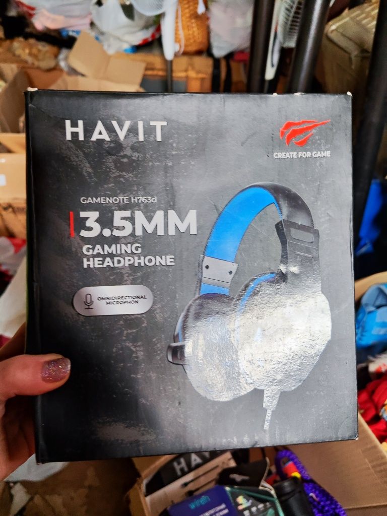 Havit ігрові проводні навушники