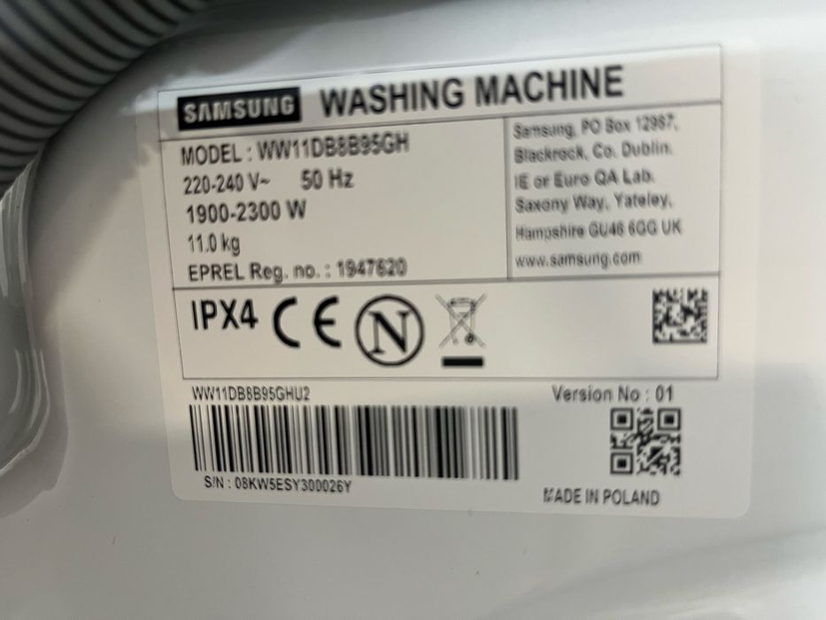 Pralka SAMSUNG 11 kg/ EcoBubble