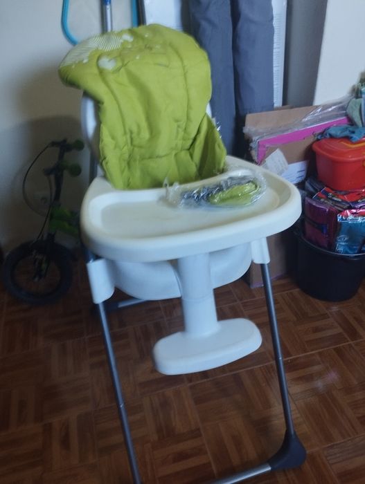 Cadeira alimentação bebe adaptável a 6 alturas